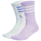 Adidas Παιδικές κάλτσες 3-Stripes Cushioned Crew Socks 3 pairs